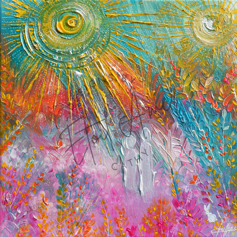 Peinture de L'Âme personnalisée 30cm x 30cm