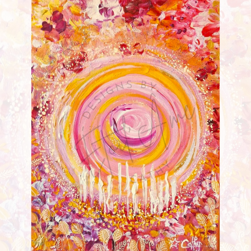 Peinture de L'Âme - série "Infini"