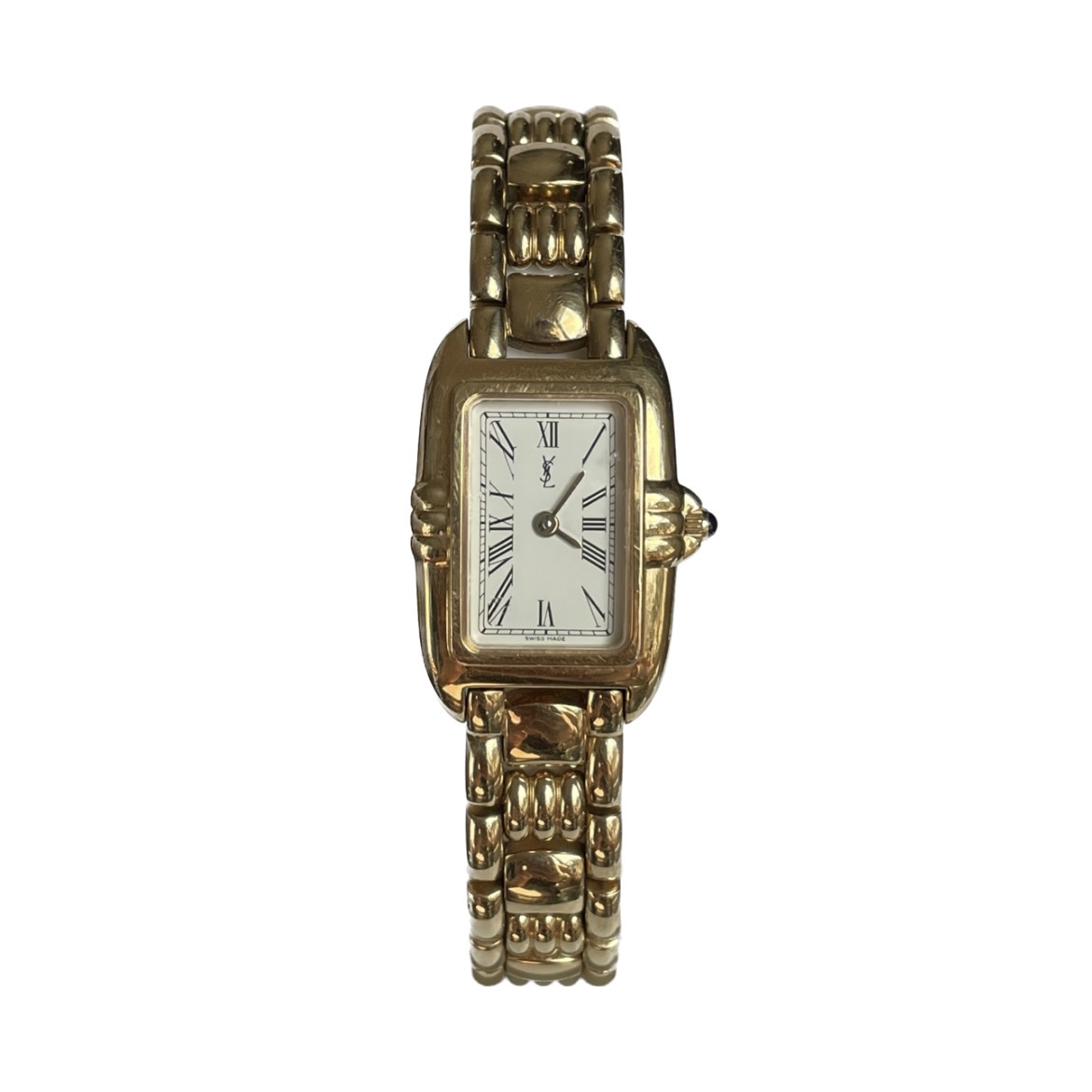 Yves Saint Laurent gold watch 