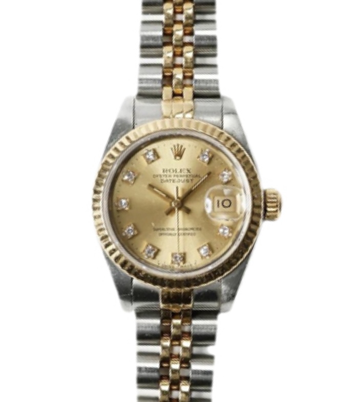 Rolex Oyster Perpetual Datejust Champagne dial