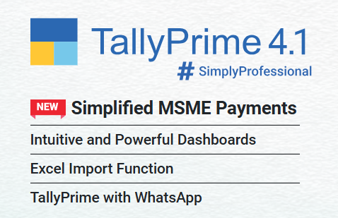 Tally Prime 4.1 Silver