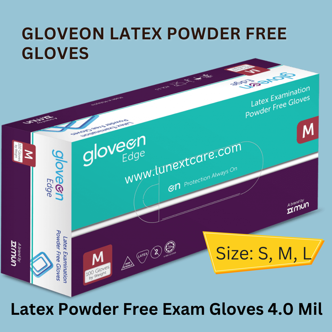 Gloveon Latex powder free gloves