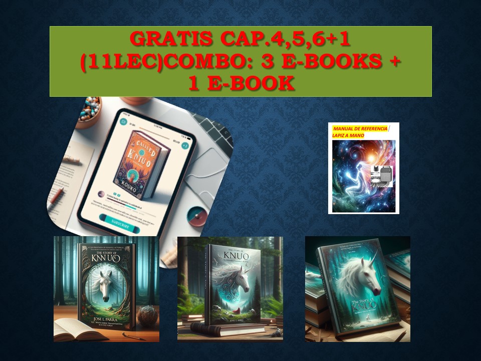 COMBO 11LEC son 3 E-books CAPITULO 4,5 Y 6 + 1 REGALO ESPECIAL!  EBOOK LIBRO PARA COLOREAR