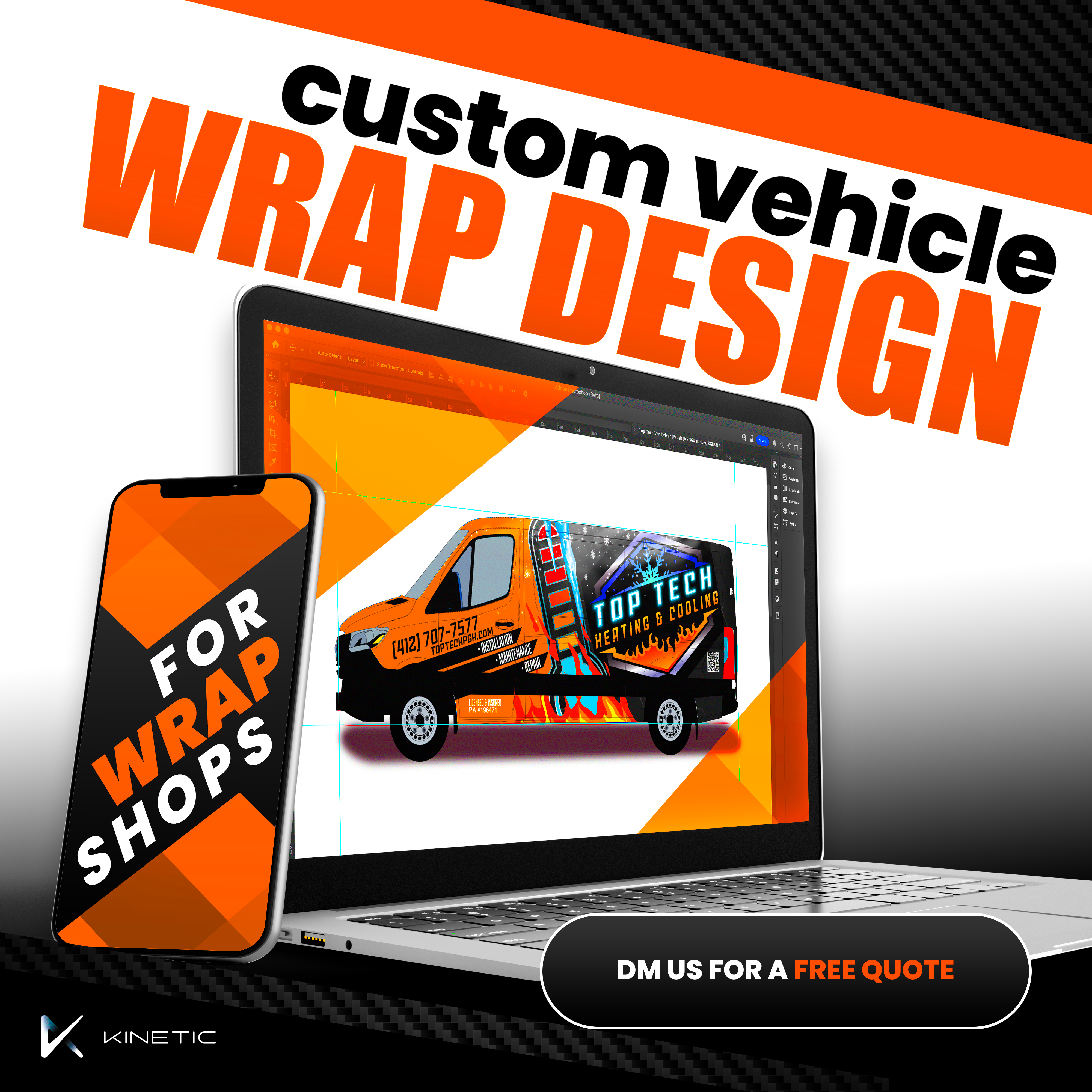 Vehicle Wrap Design - Price Estimator