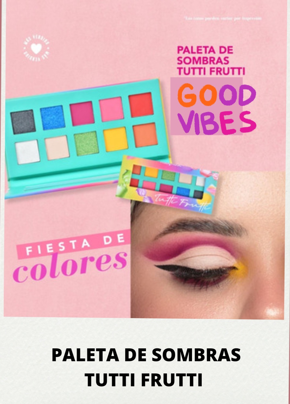 Paleta de sombras tutti frutti