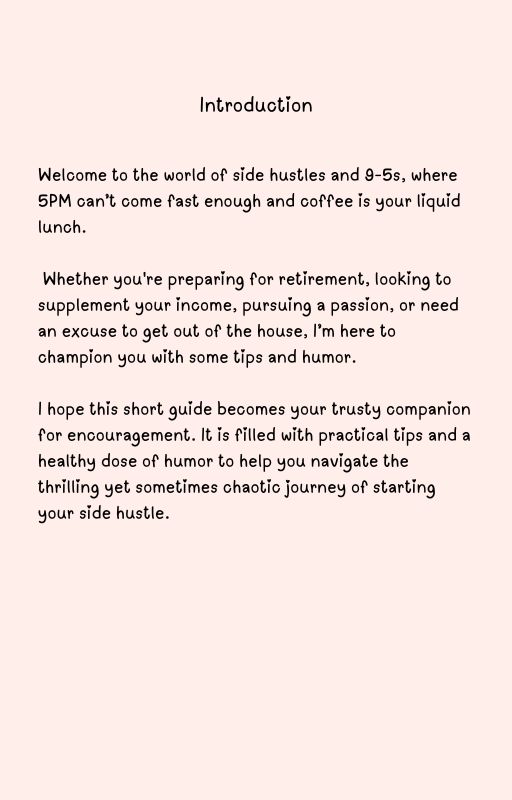 Hustle & Humor: A Playful but Very Real Guide to Starting Your Side Hustle