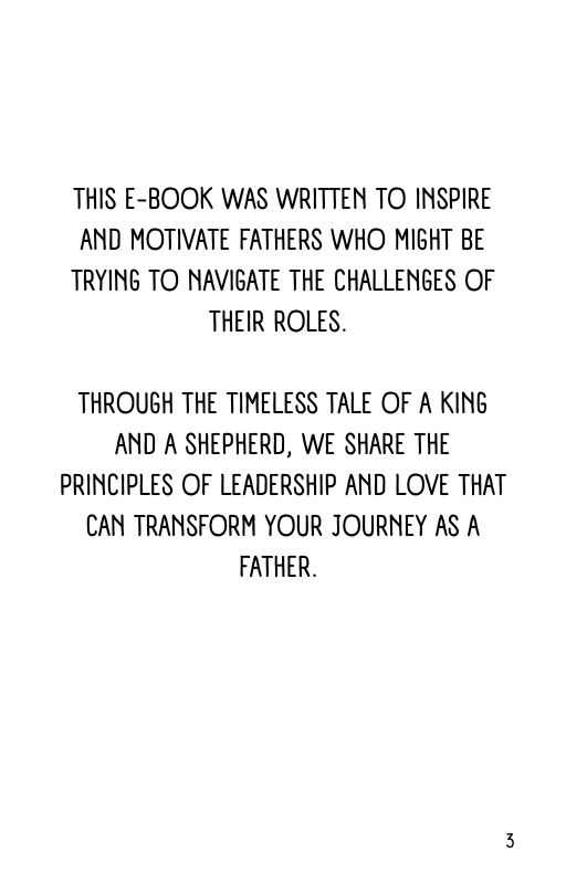 The King and The Shepherd