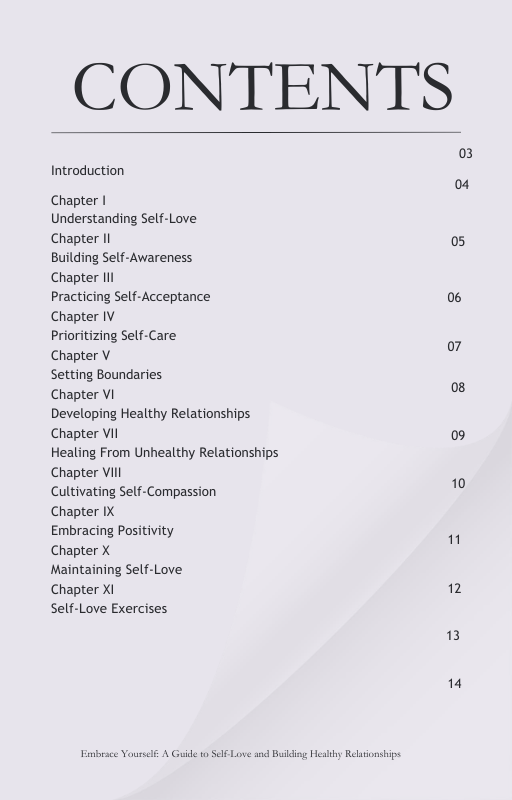 Embrace Yourself: A Guide to Self-Love and Building Relationships