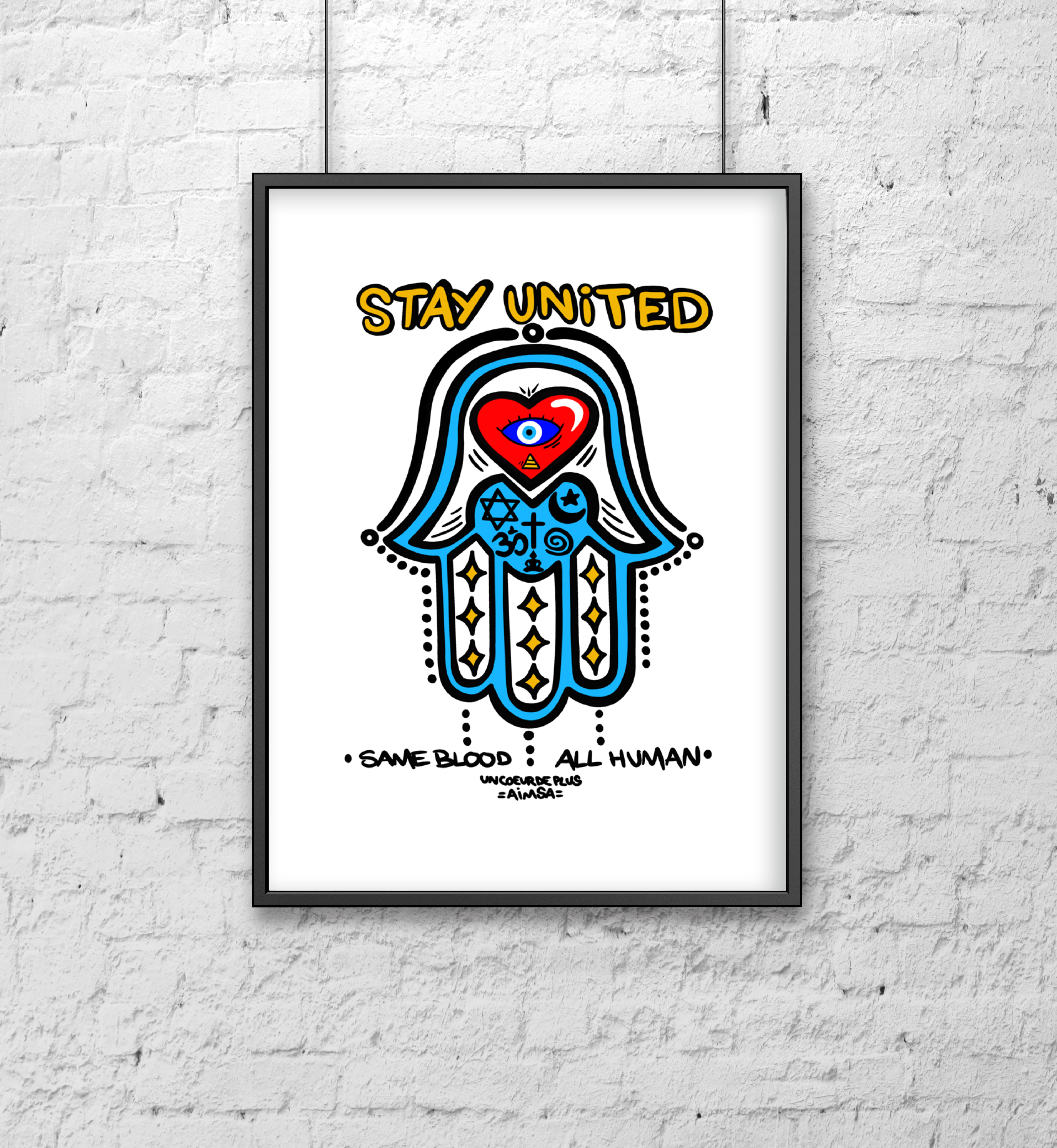 Illustration - "Stay united'"