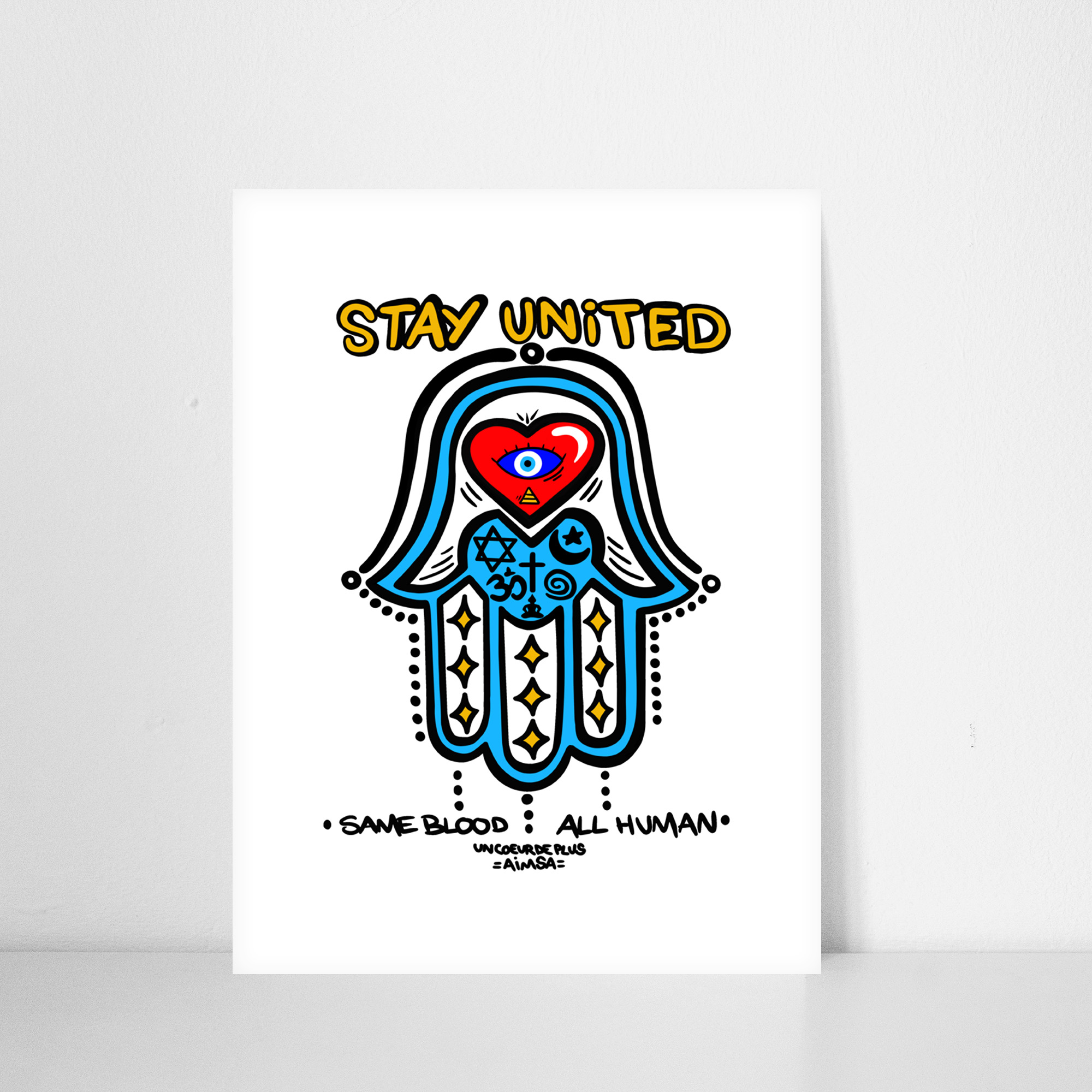 Illustration  -  "Stay united'"