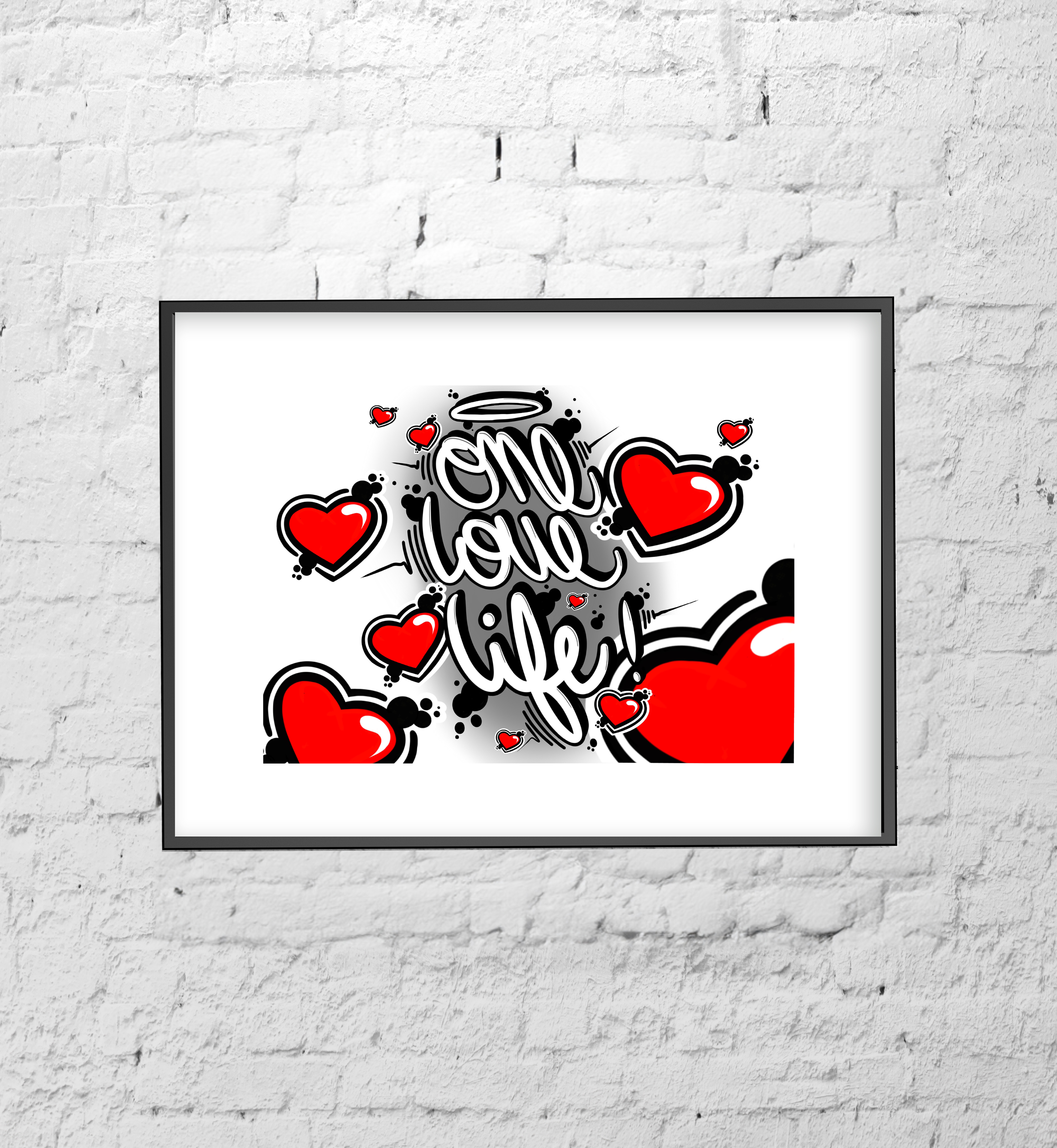 Illustration - "one love life"
