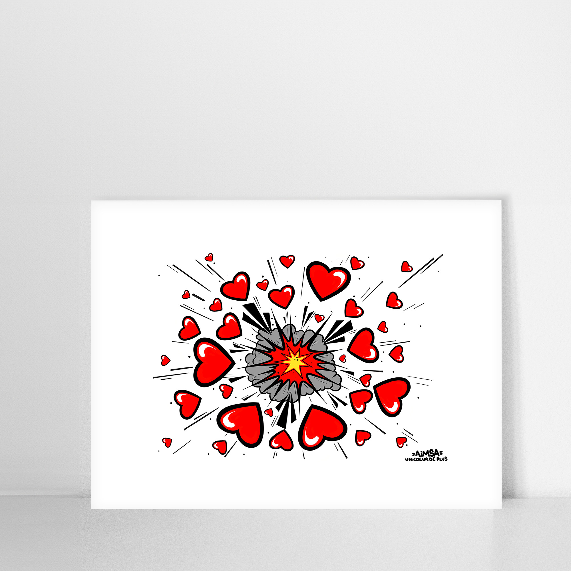 Illustration - " Explosion "