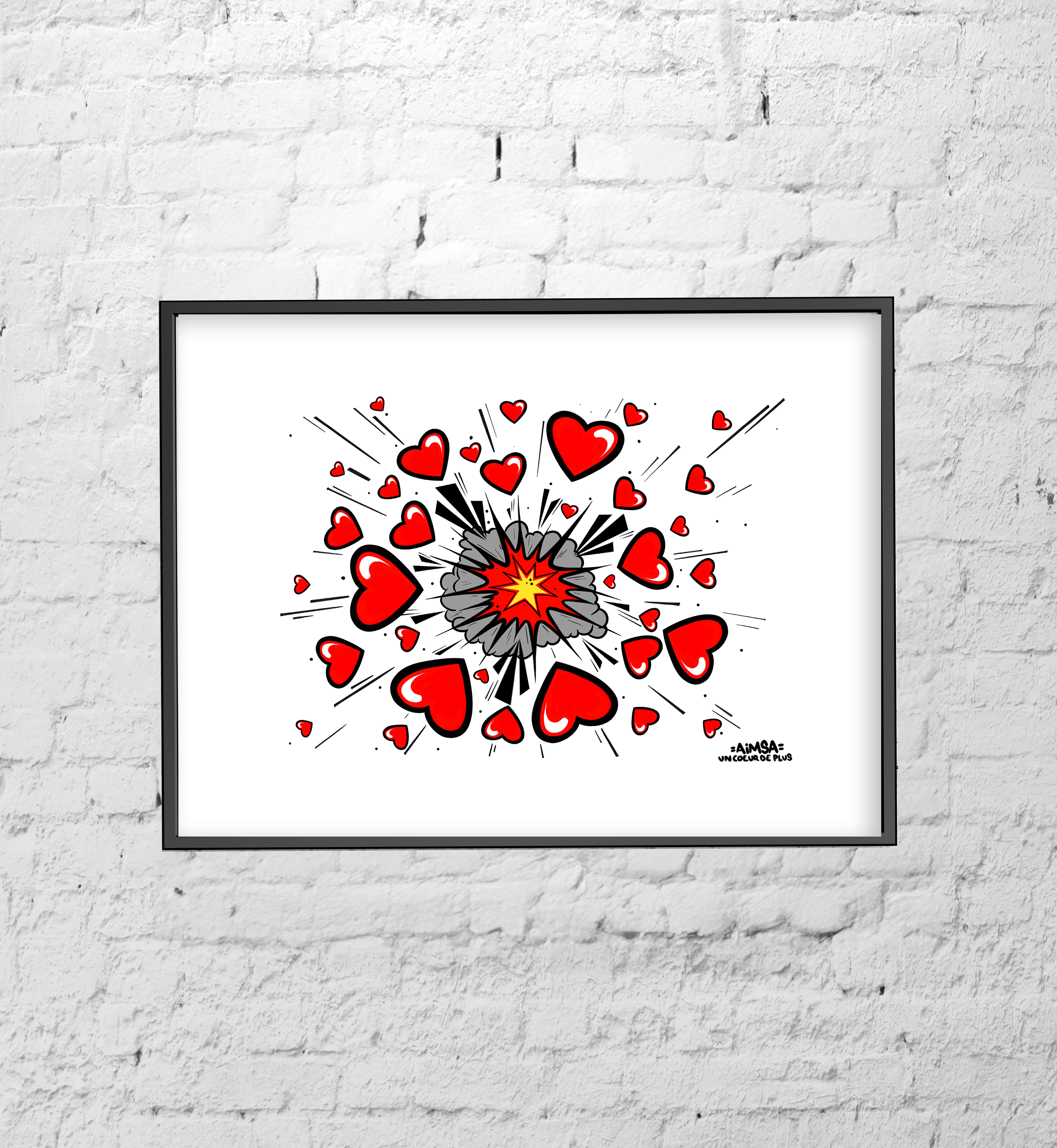 Illustration - " Explosion "