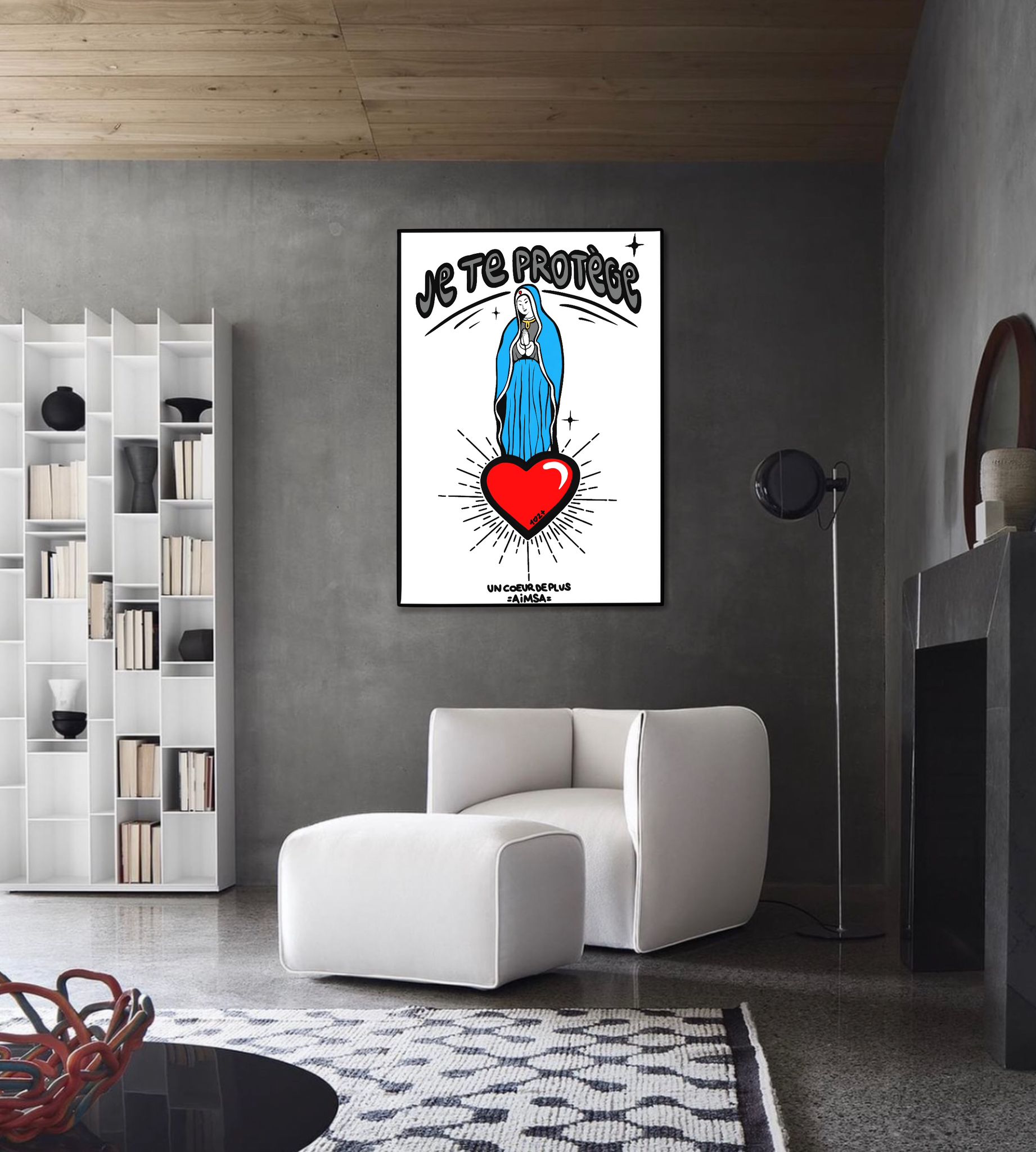 Tableau - " Je Te Protege "
