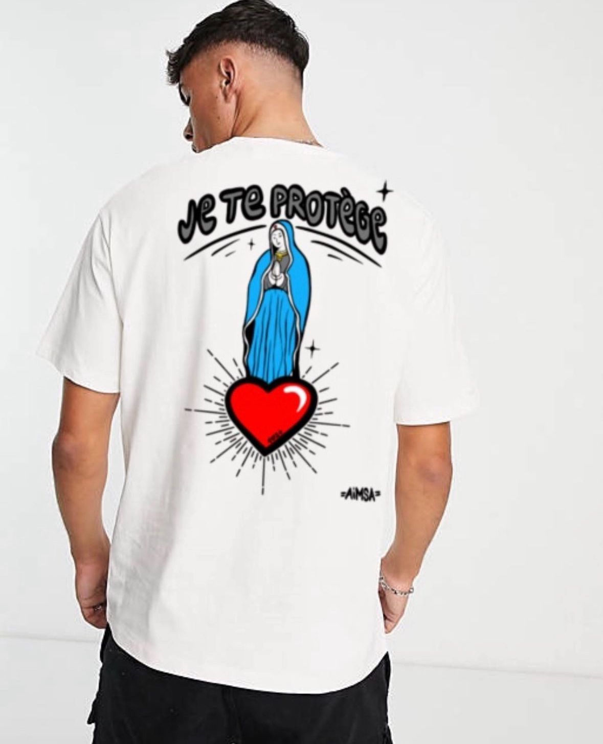 T-shirt - " Je Te Protège "