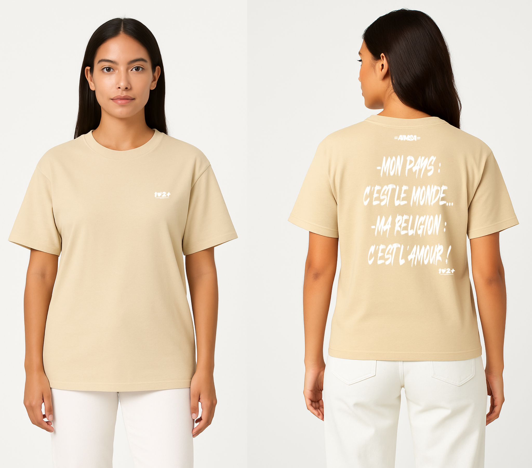 T-shirt - Mon pays - femme
