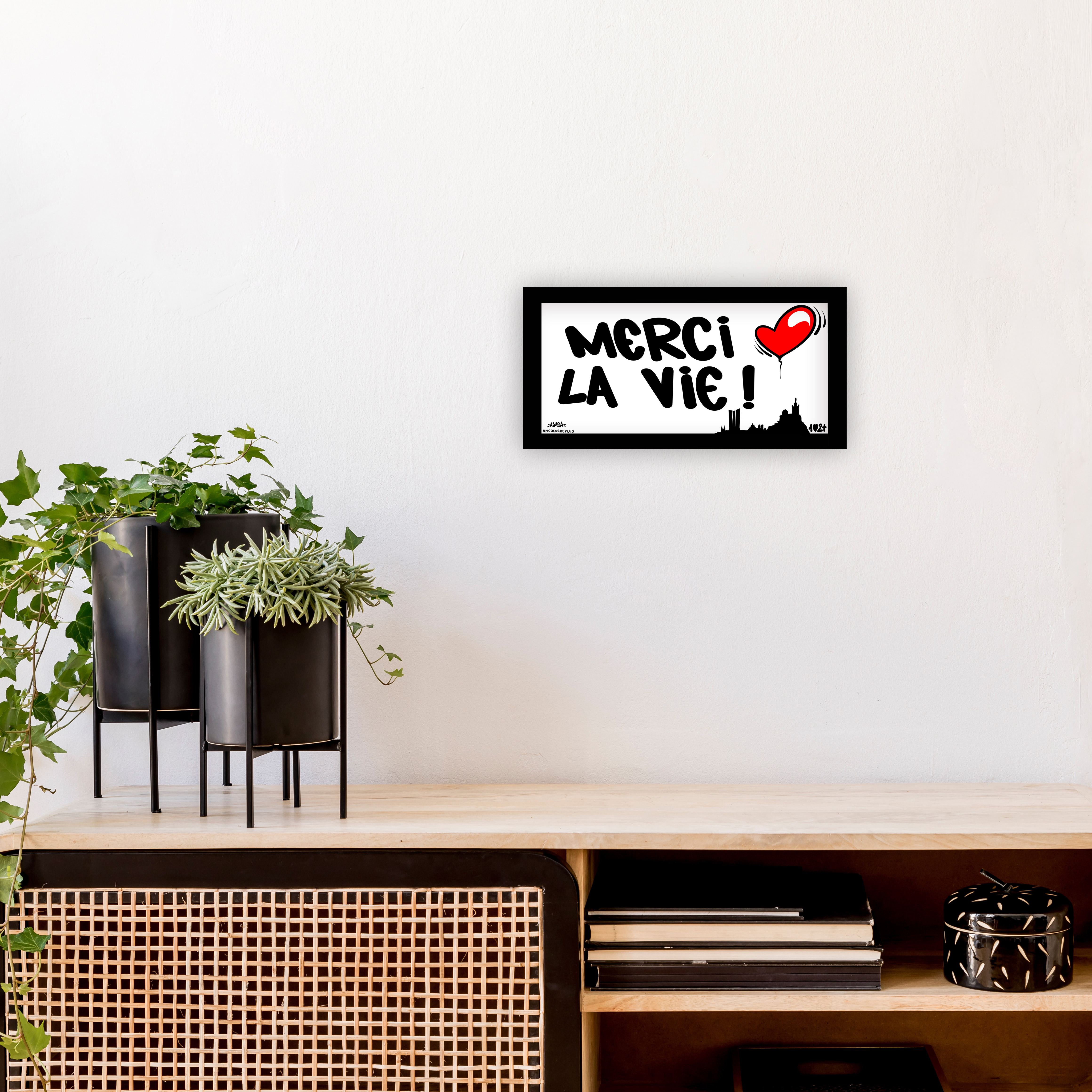 Plaques "Merci la vie !"