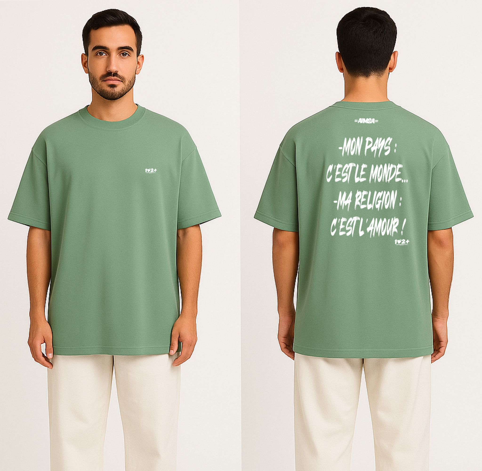 T-shirt - Mon pays - homme