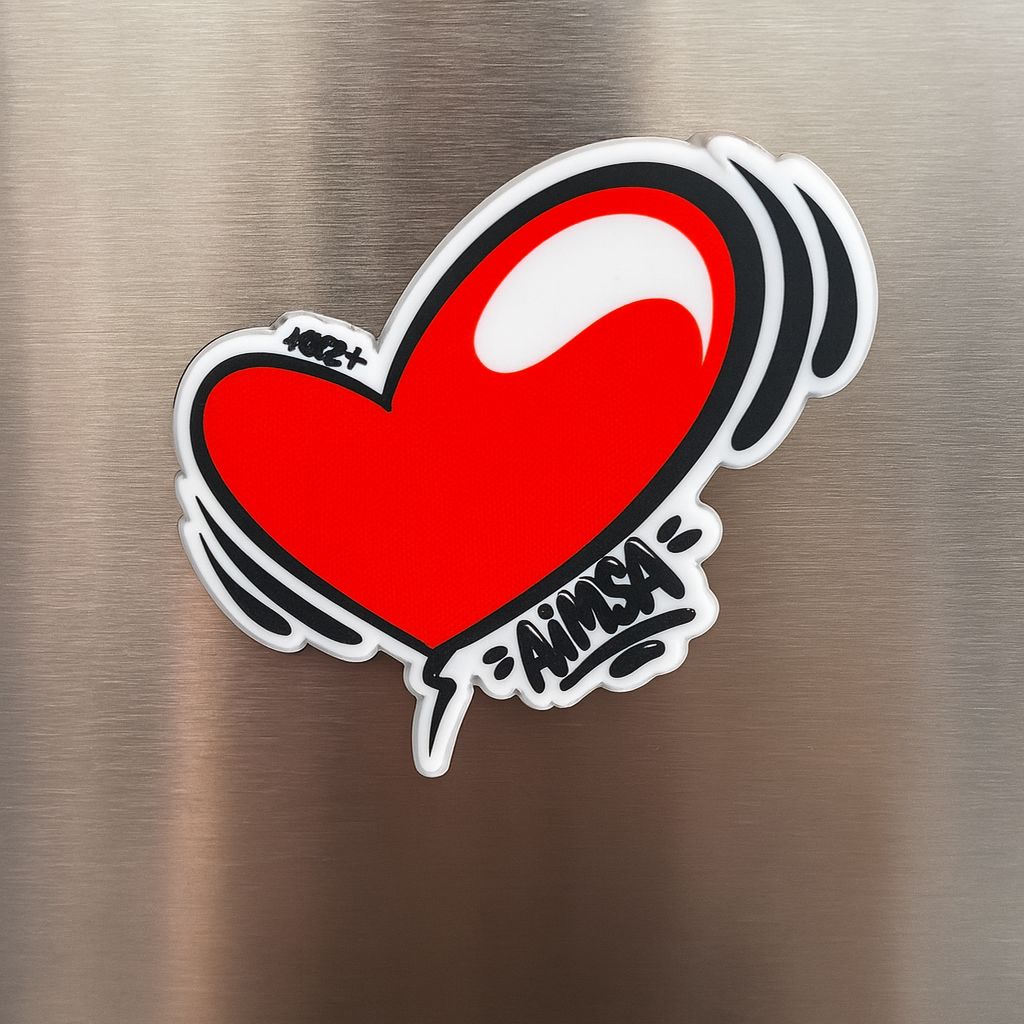 Magnet un coeur de plus