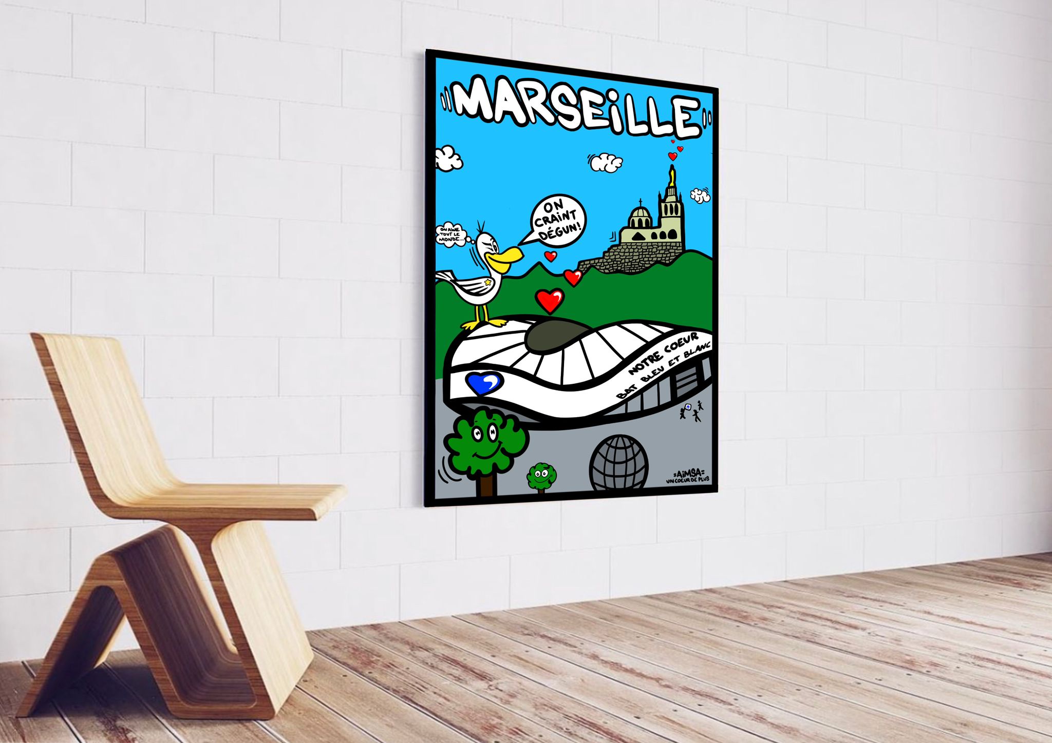 Tableau - " Marseille "