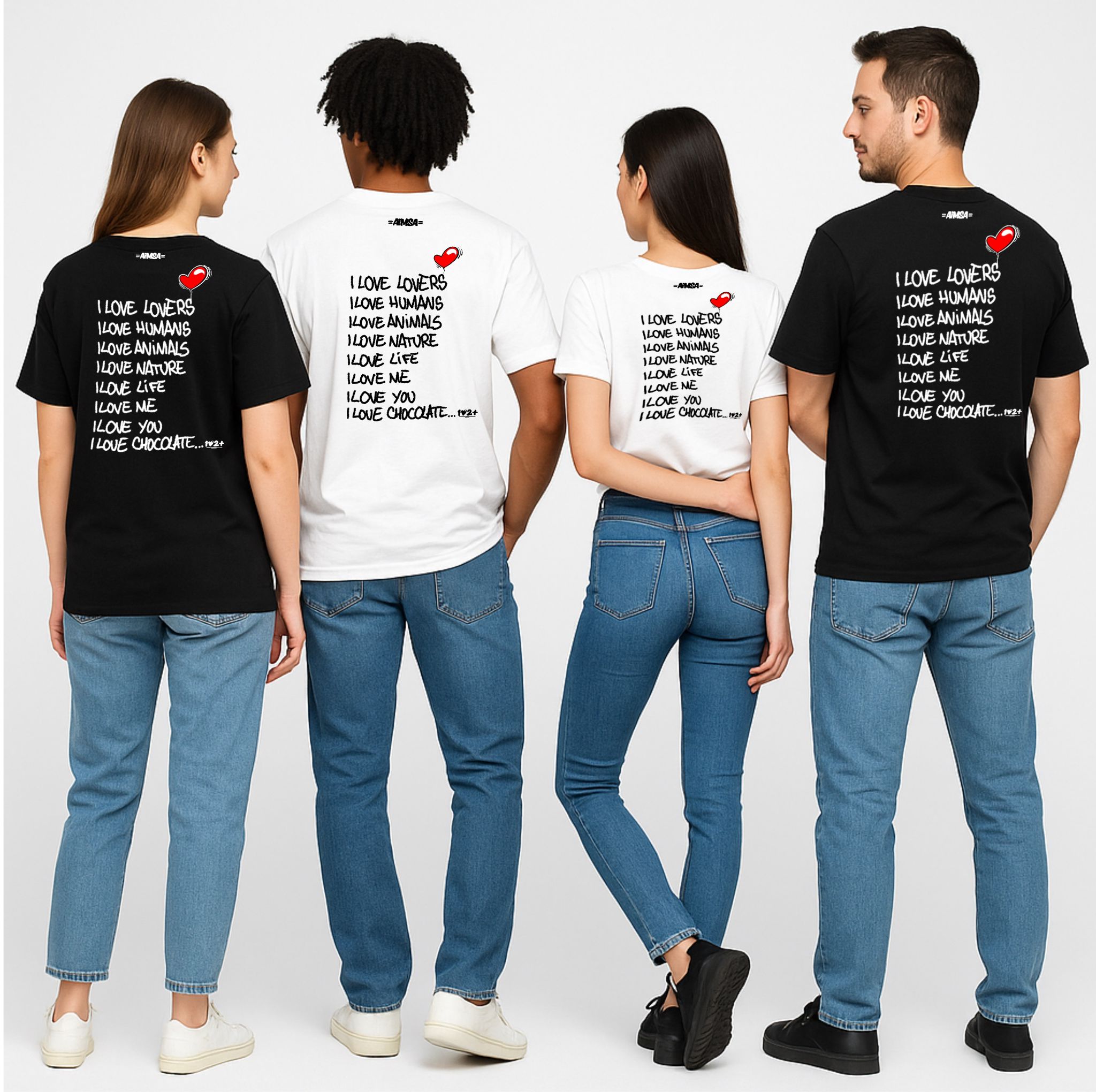 T-shirt - I love - femme