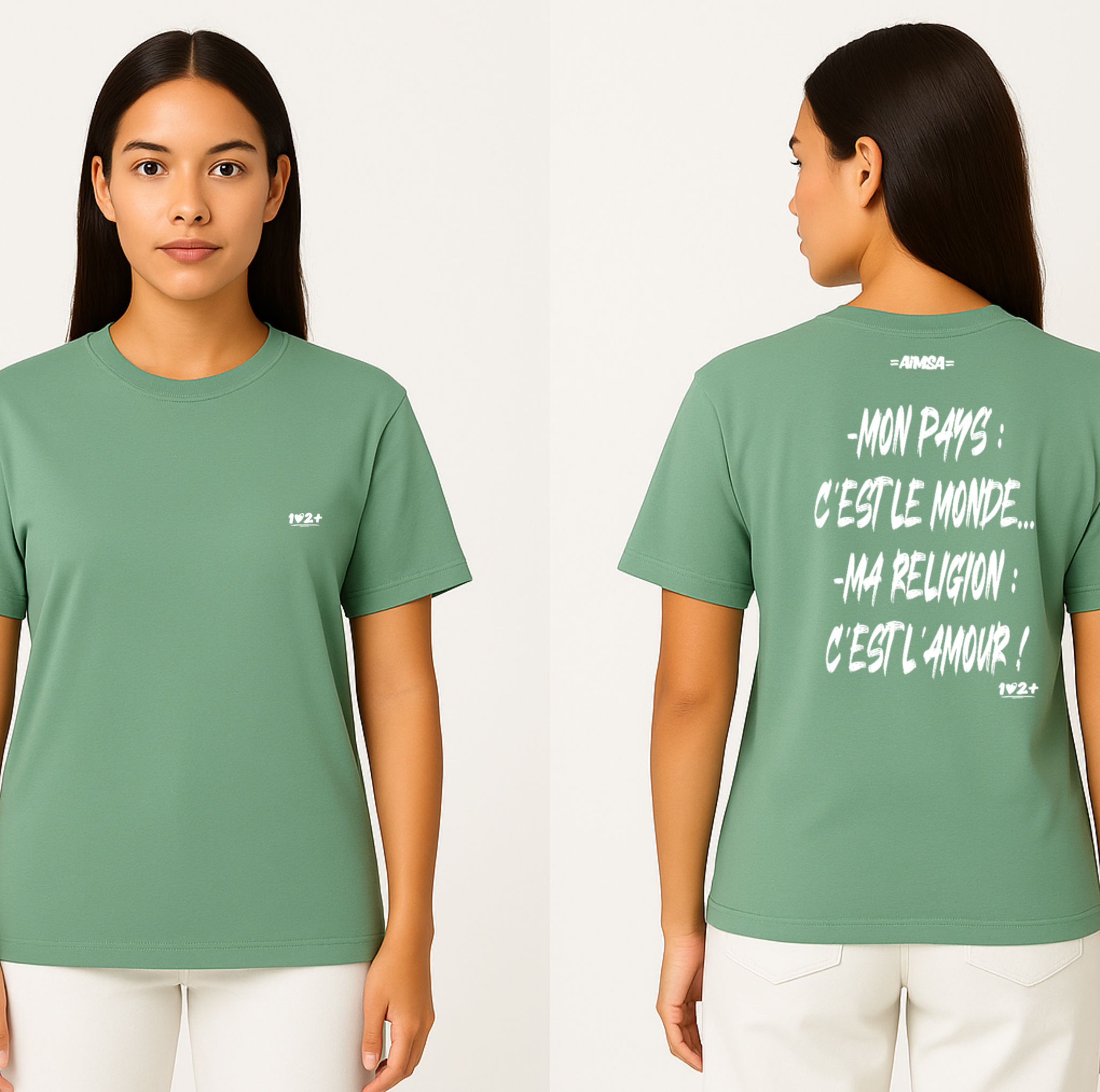 T-shirt - Mon pays - femme