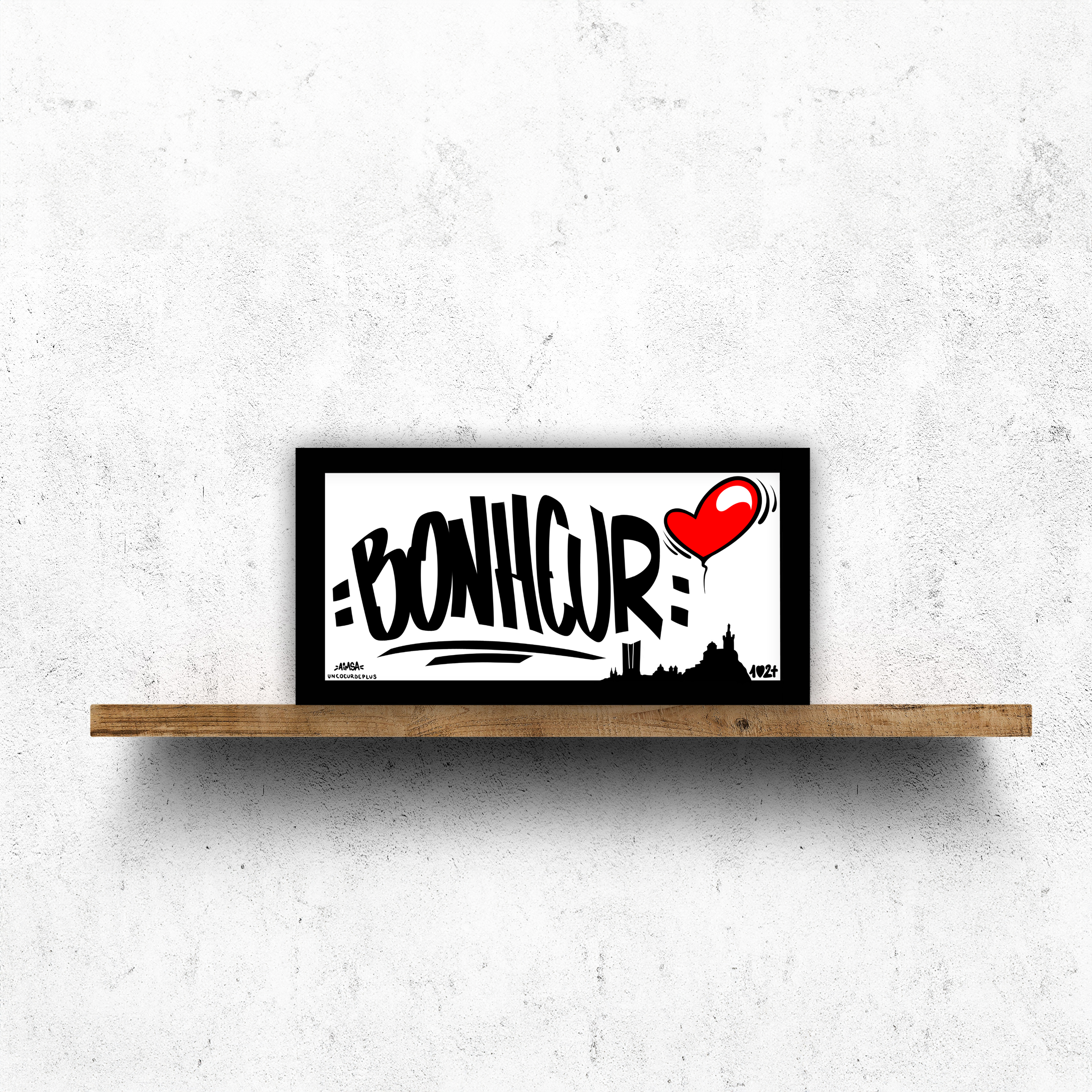 Plaques "Bonheur "