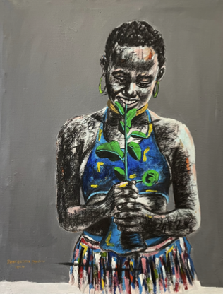 The Roses Dance Upon Her Lips