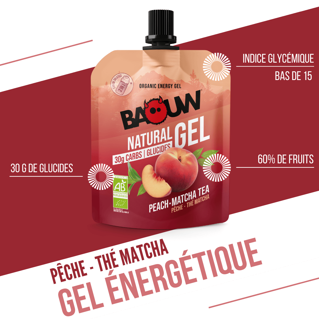 Pêche - Thé Matcha