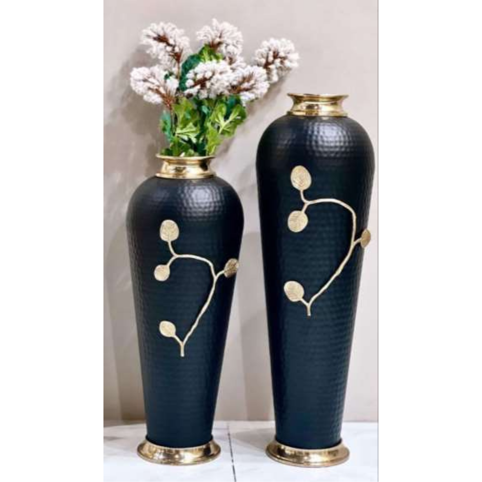 Black Flower Vase 