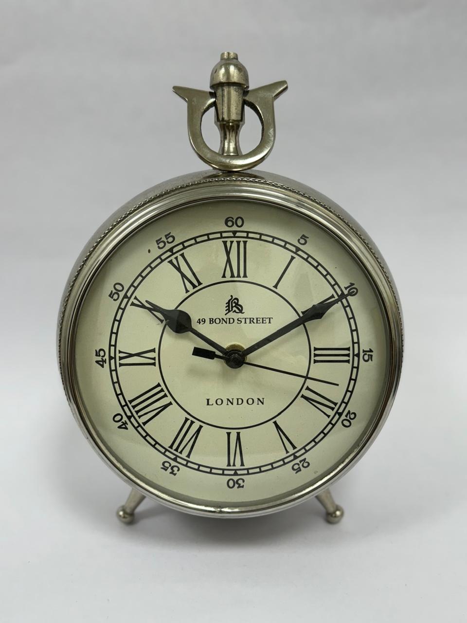 Bond Street Heritage Table Clock