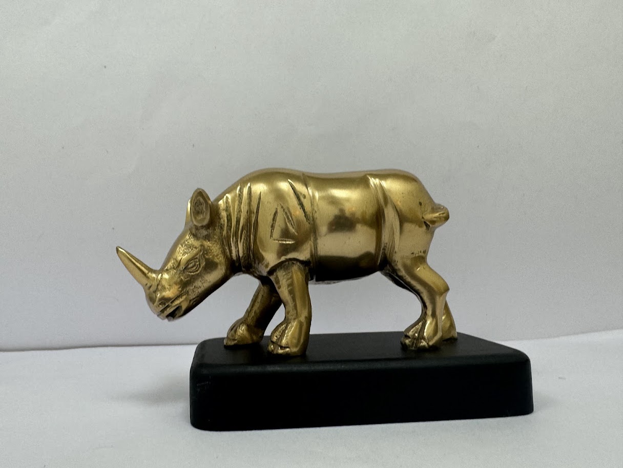 Small Rhino Figurine