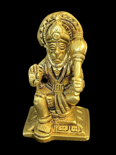Sitting Hanuman Ashirwad Mudra (3")