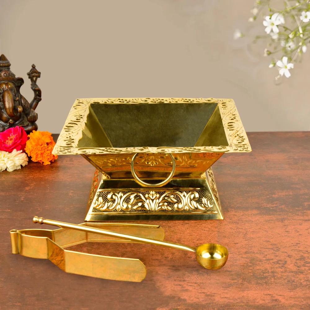 Hawan Kund in Brass