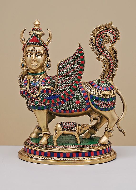 16" Superfine Statue of Kamadhenu