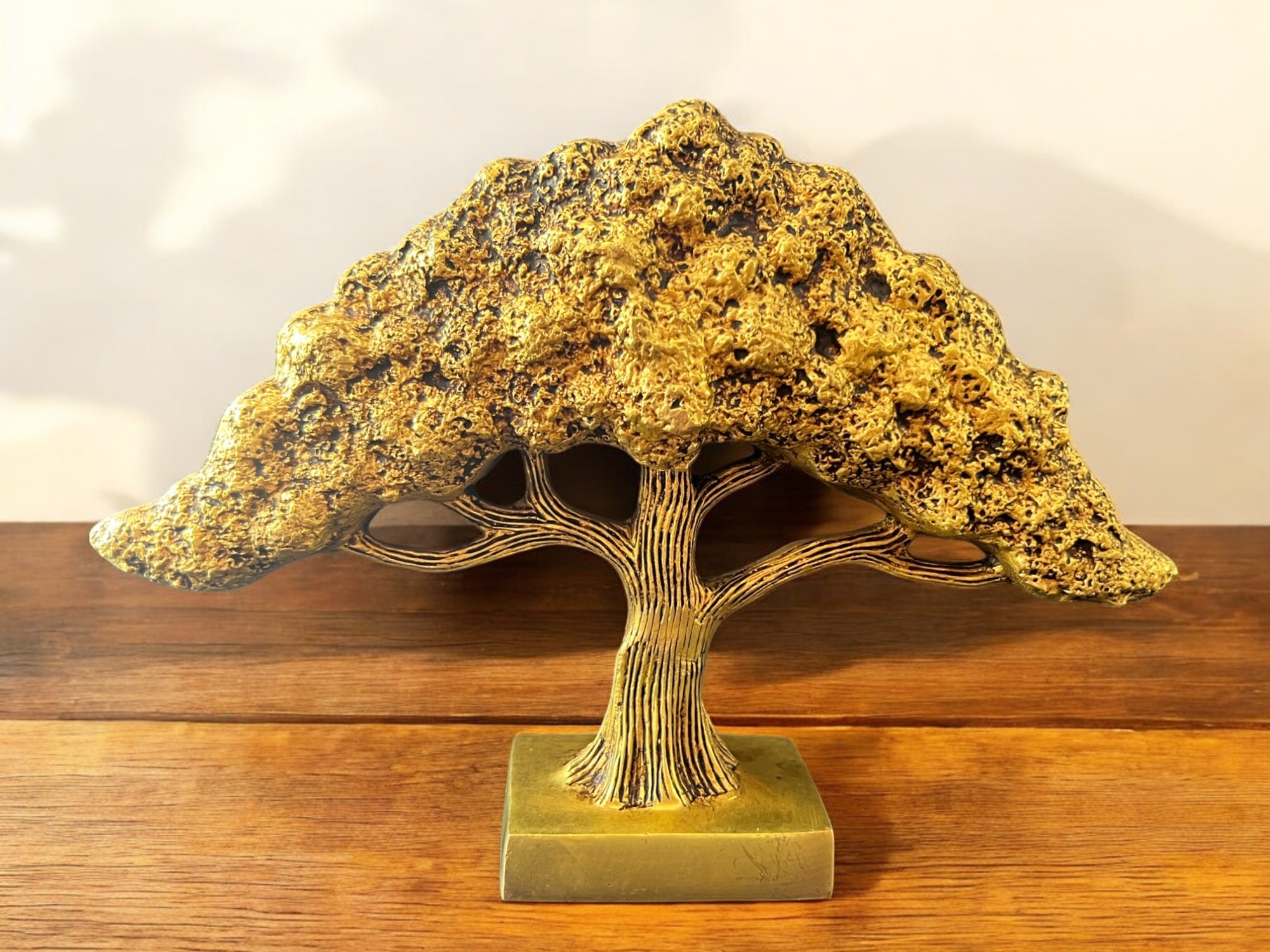 Brass Tree of Life Sculpture