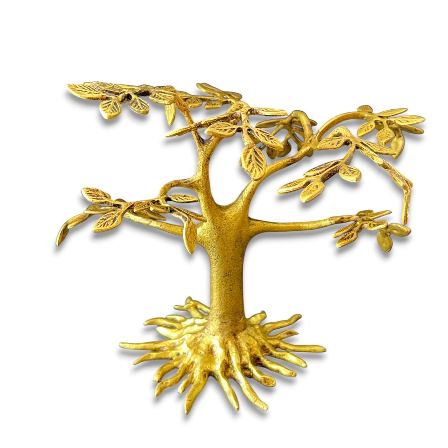 Handcrafted Brass Tree Décor