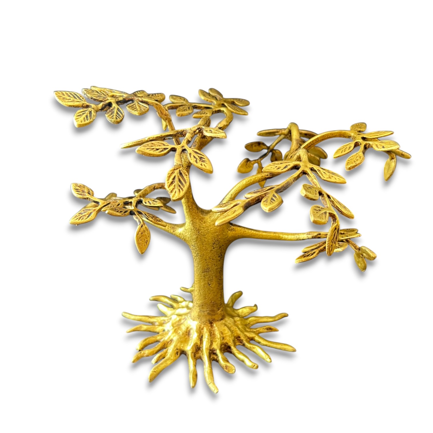 Handcrafted Brass Tree Décor