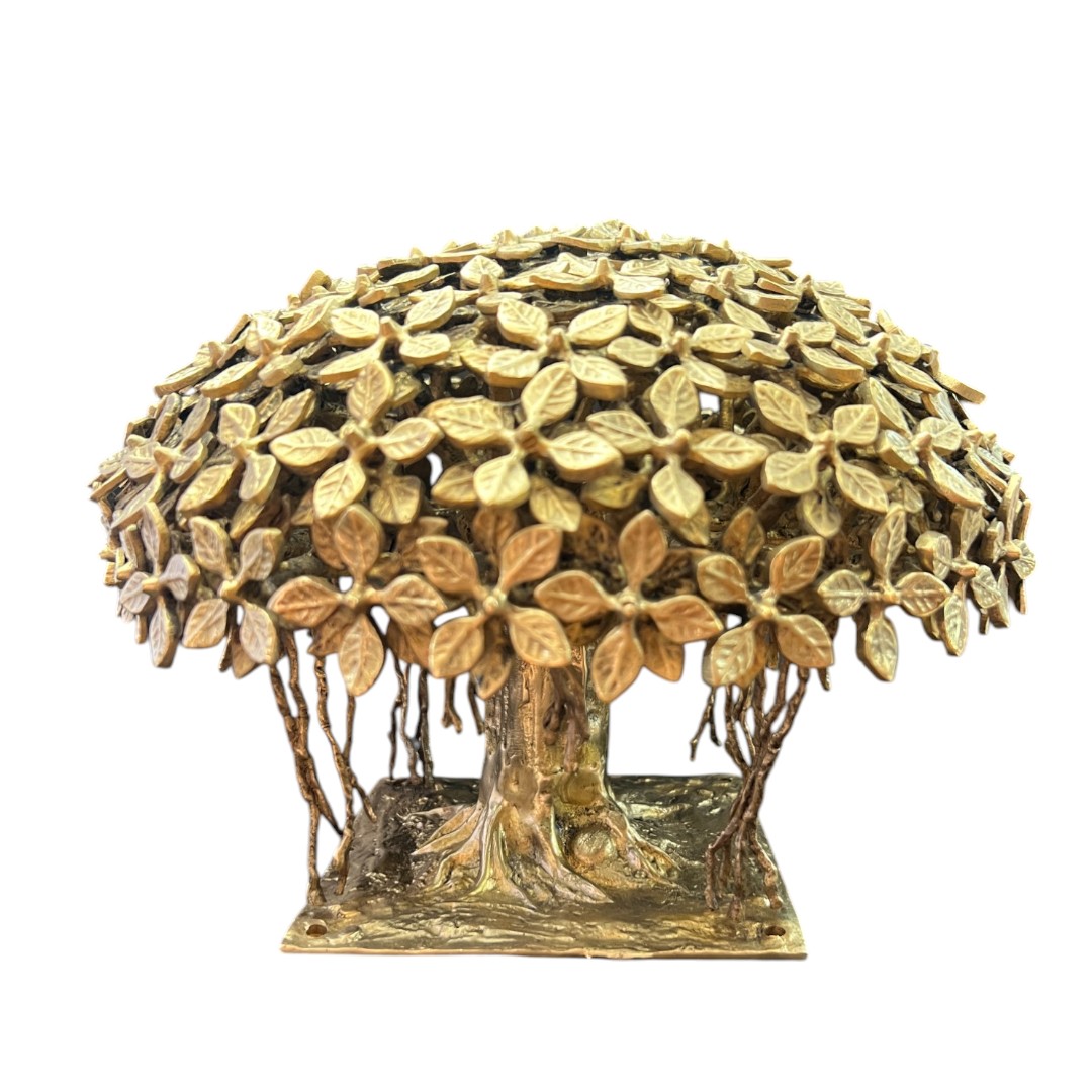 Handcrafted Brass Banyan Tree