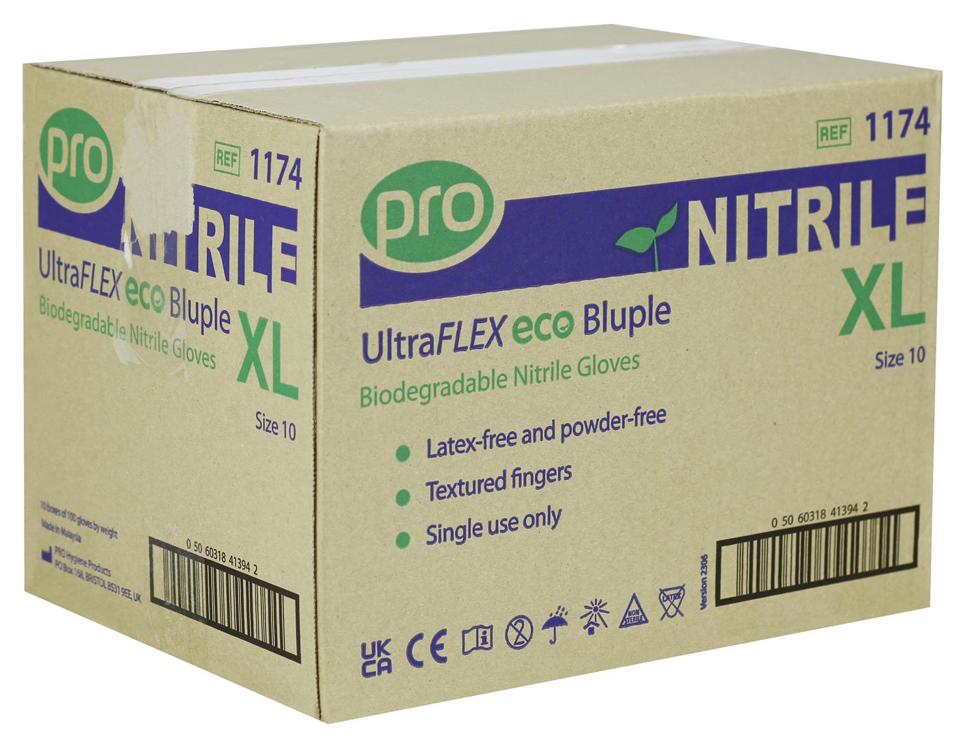 PRO UltraFLEX Eco Bluple Nitrile Gloves