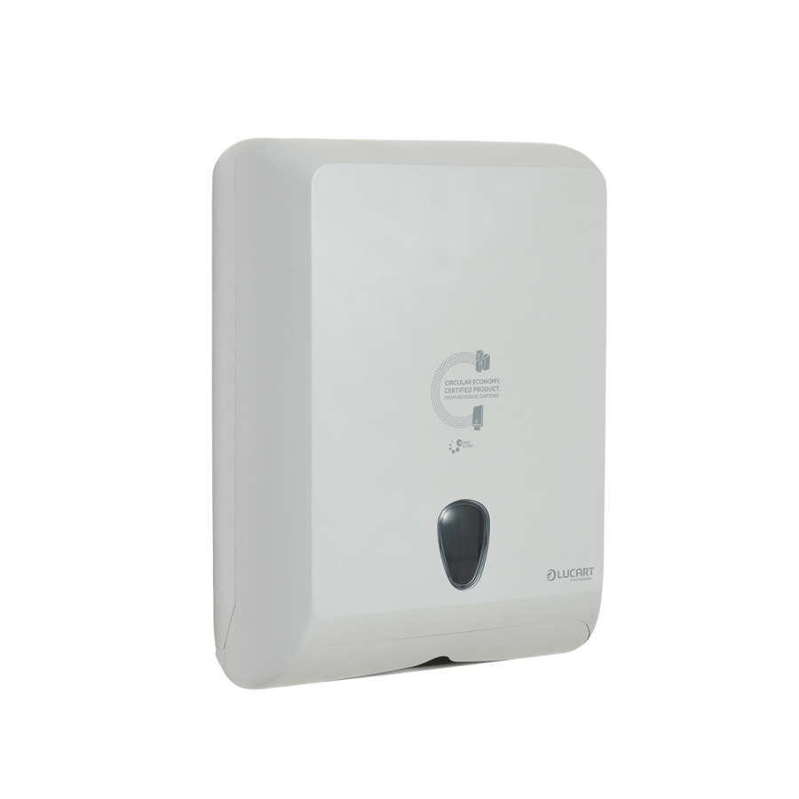 EcoNatural Fold Hand Towels Dispenser - White