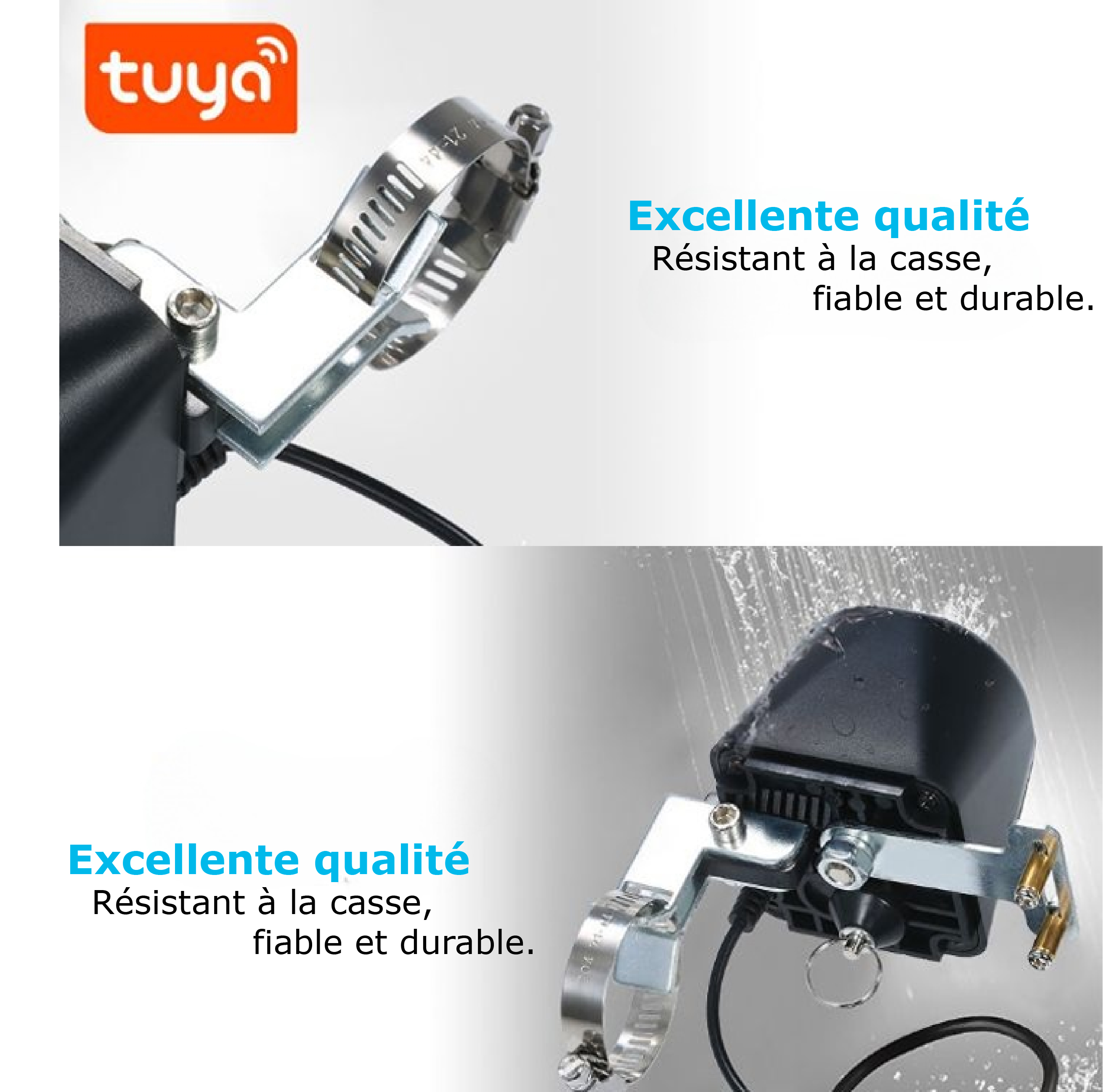 Optimisez la gestion de vos vannes avec la vanne intelligente SL-FM400 et la connectivité Wi-Fi Tuya**