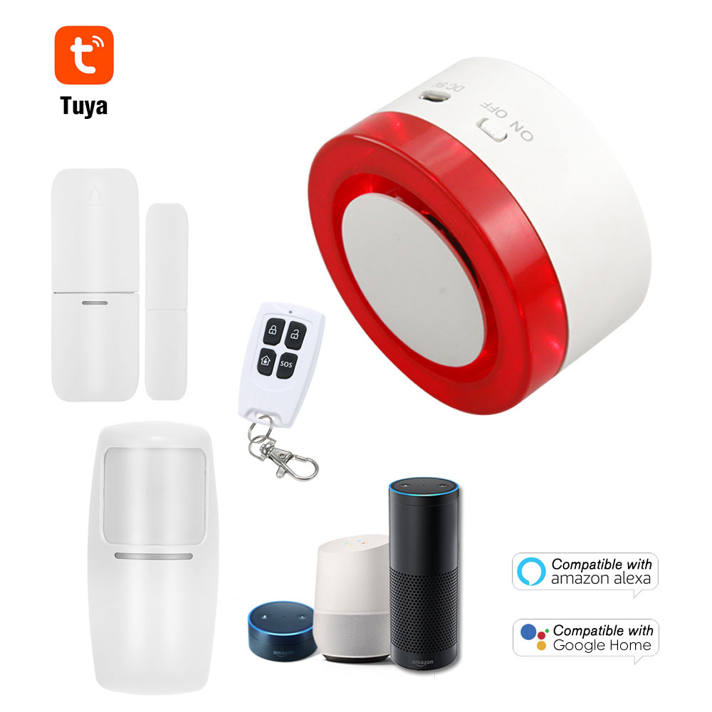 Assurez la sécurité de votre maison avec le pack alarme intelligente wifi Tuya SL-H1, votre solution tout-en-un