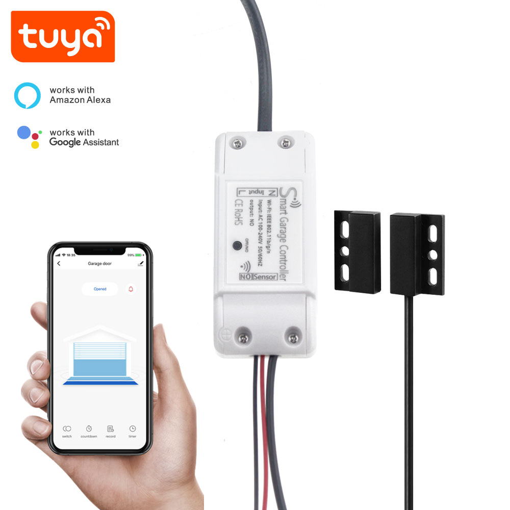 Contrôlez à distance vos portes de garage avec le module intelligent sans fil SL-WD003 et la technologie Tuya