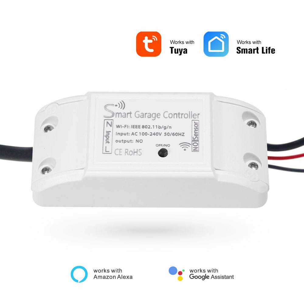 Contrôlez à distance vos portes de garage avec le module intelligent sans fil SL-WD003 et la technologie Tuya