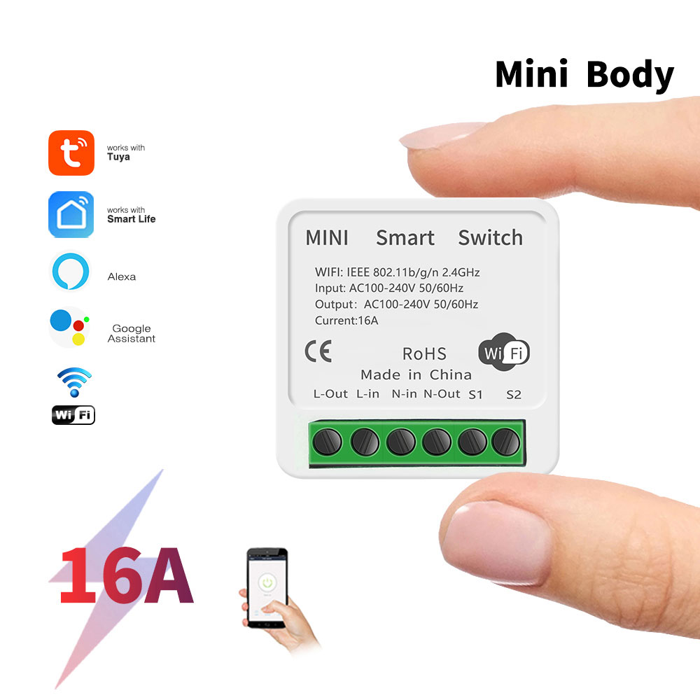 Contrôlez votre éclairage à distance avec le mini interrupteur intelligent encastré SL-APSMT
