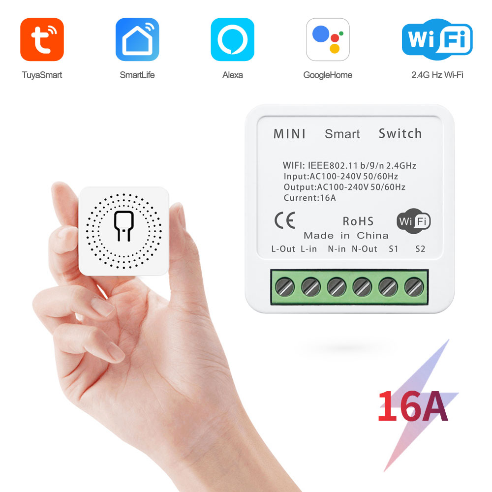 Contrôlez votre éclairage à distance avec le mini interrupteur intelligent encastré SL-APSMT