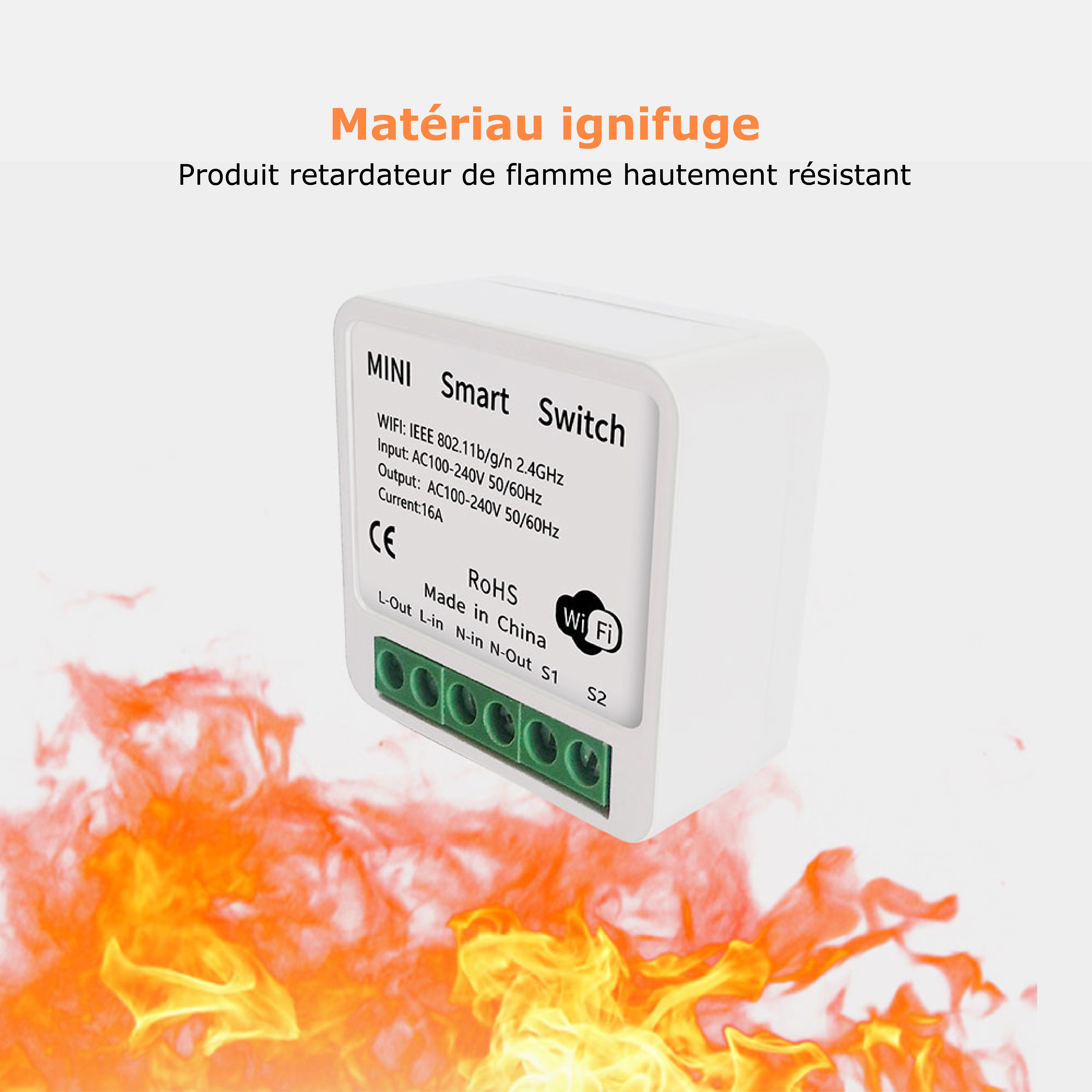 Contrôlez votre éclairage à distance avec le mini interrupteur intelligent encastré SL-APSMT