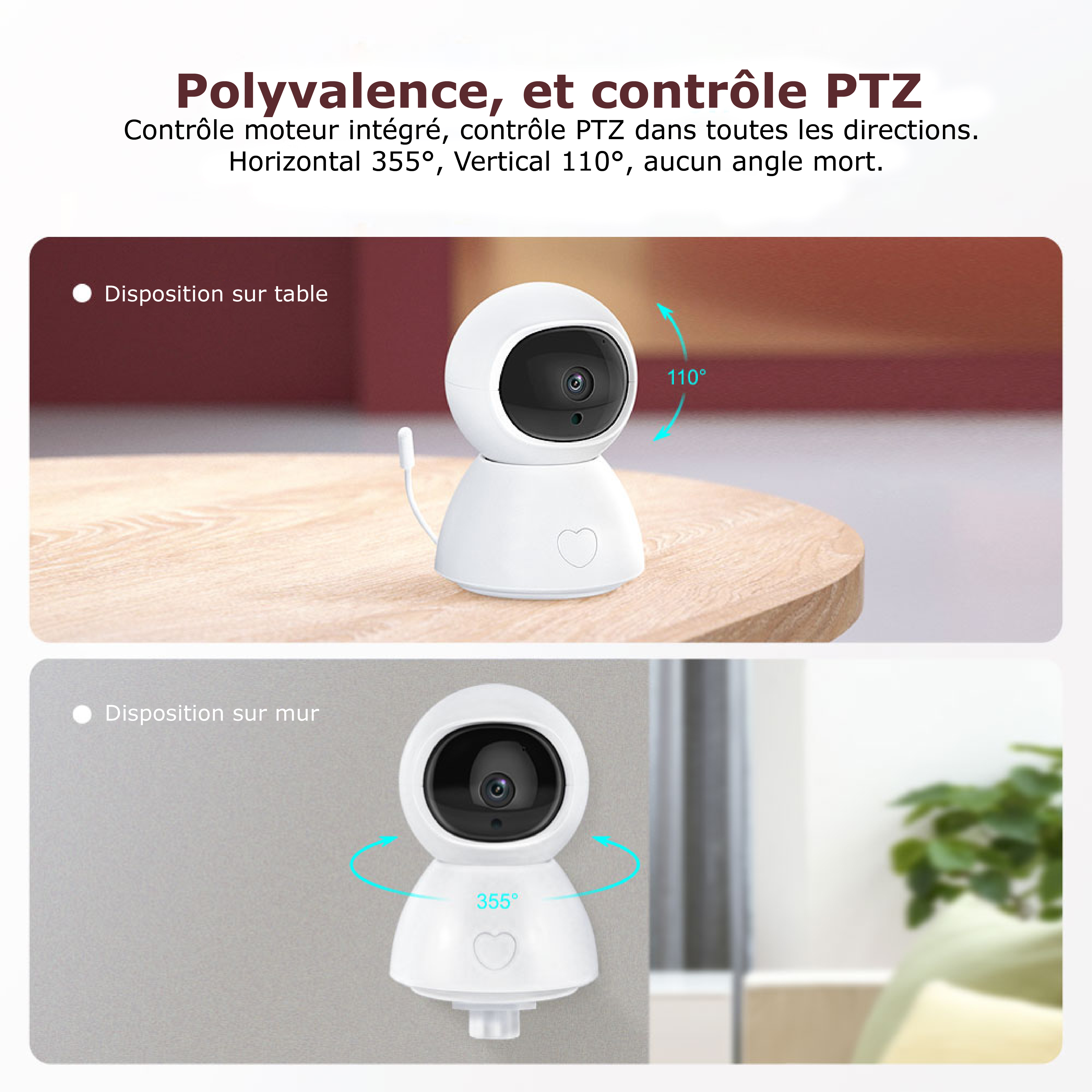 Caméra 2MP avec intelligence artificielle embarquée