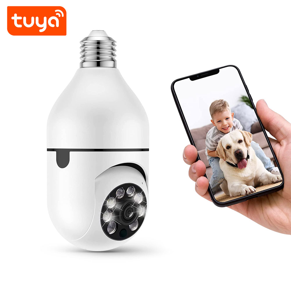 Sécurisez Votre Domicile avec la Caméra Ampoule SL-F1-3MP WiFi 360 E27 Tuya 2K 3MP Sans Fil